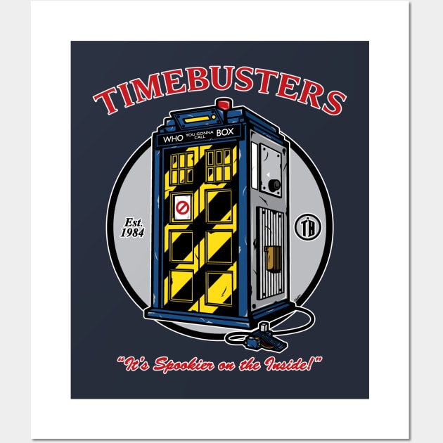 Timebusters Wall Art by mikehandyart